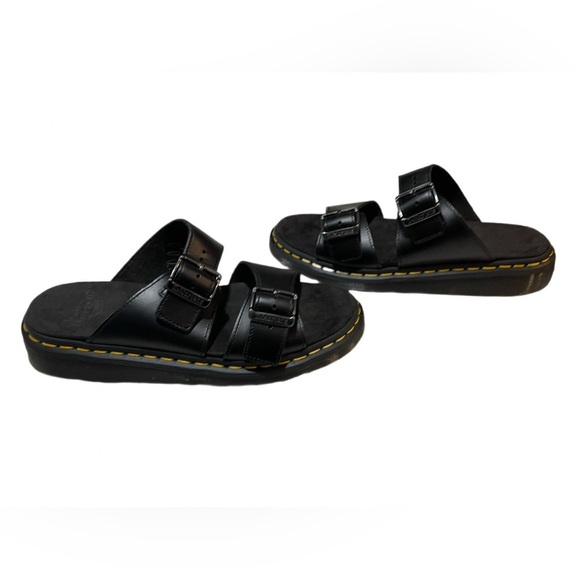 Dr. Martens Voss Quad Leather Sandals Black – Women’s 10 / Men’s 9 - Picture 6 of 7